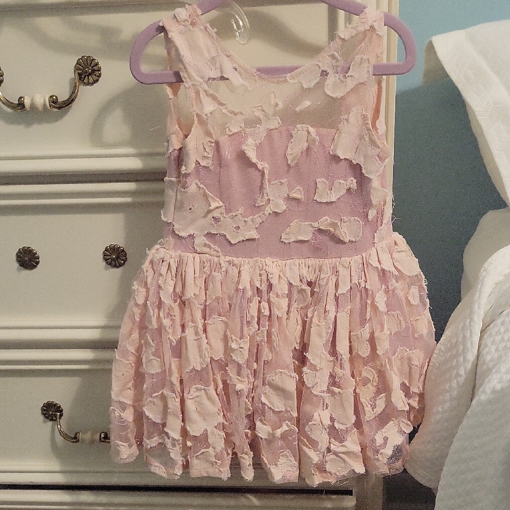 Girls Sleeveless Dress - Size 3, VGUC